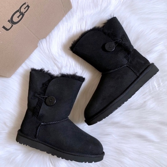 UGG Shoes - UGG Black Bailey Button II Boots
